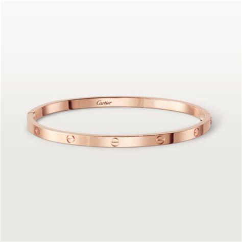 cartier love bracelet small model|cartier love bracelet smallest size.